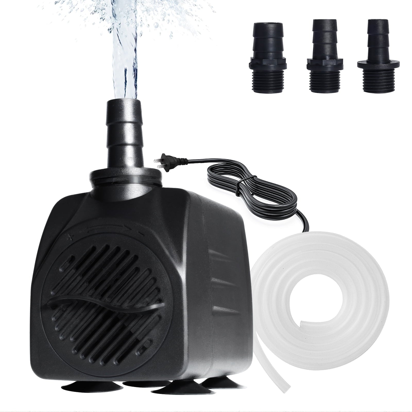 VNEKVA 10W 160GPH Submersible Water Pump for Fish Tanks & Fountains