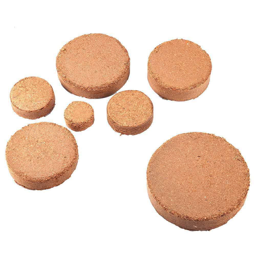 VNEKVA 3-Pack Green Plastic Hanging Planters with Chain, Coconut Coir & Tools - Indoor/Outdoor Flower Pots with Drainage Holes for Garden Porch