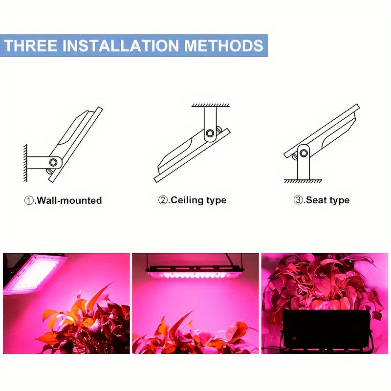 FINAQUA LED Full Spectrum Grow Light, USB Powered – Hydroponic Supplemental Lighting for Indoor Vegetables, Succulents, Flowers & Houseplants