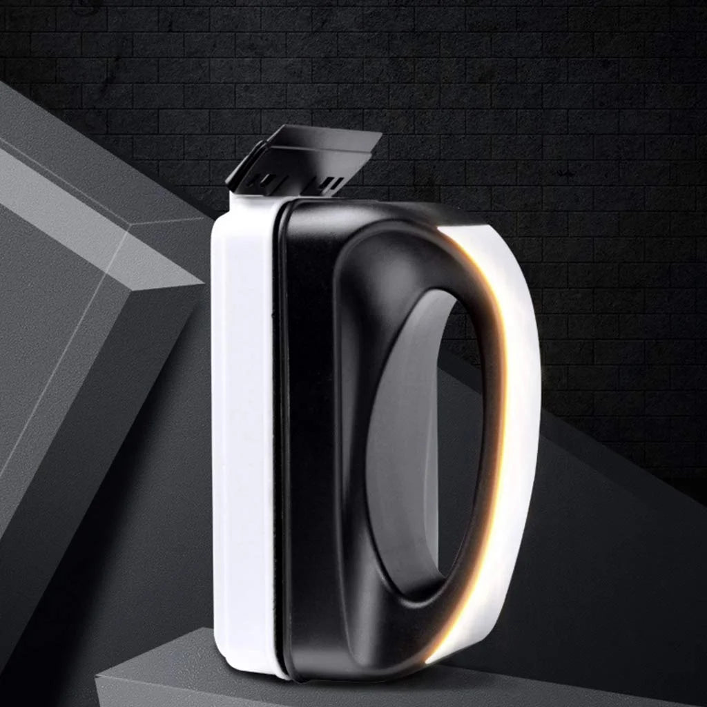 Magnetic Aquarium Glass Cleaner - Scratch-Free Algae Scraper Brush with Handle for Fish Tanks