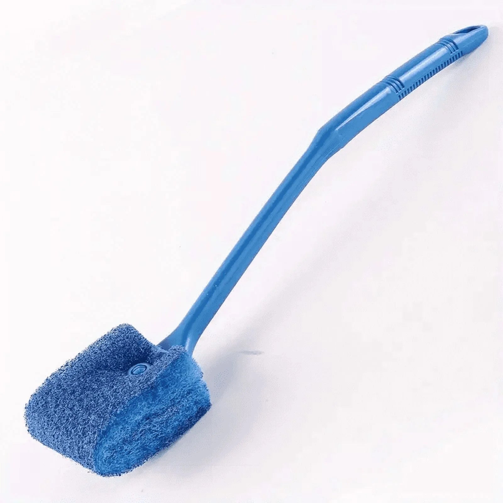 VNEKVA Aquarium Algae Scraper, Double-Sided Sponge Brush Cleaner with Towel, 15.4in Long Handle Scrubber for Glass Fish Tanks & Kitchen Use